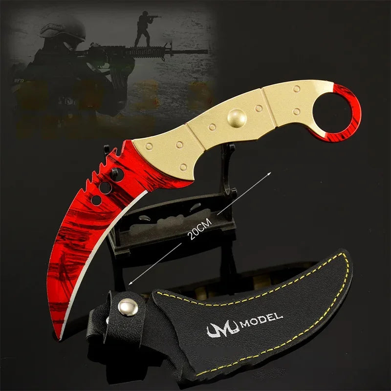 Talon | Doppler Ruby with sheath and display stand
