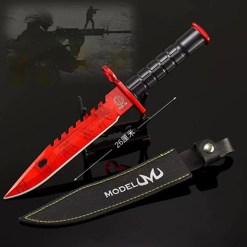 M9 Bayonet Doppler Ruby with sheath